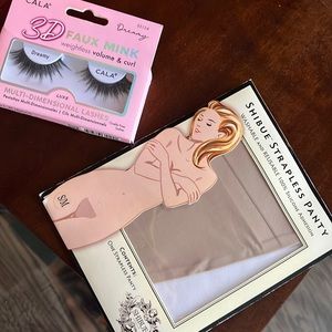 New Faux Mink Lashes & New strapless Panty